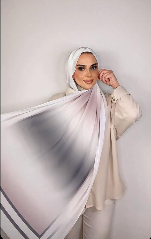 Beautiful  Turkish  Chiffon stylish  Headscarf-Multi Colour