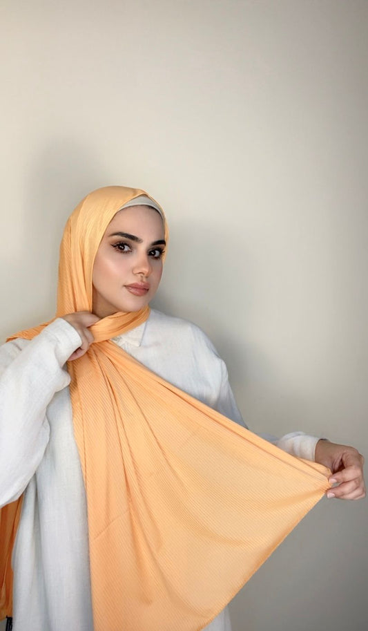 High Quality  Soft and stylish  Double Stretch  -Apricot