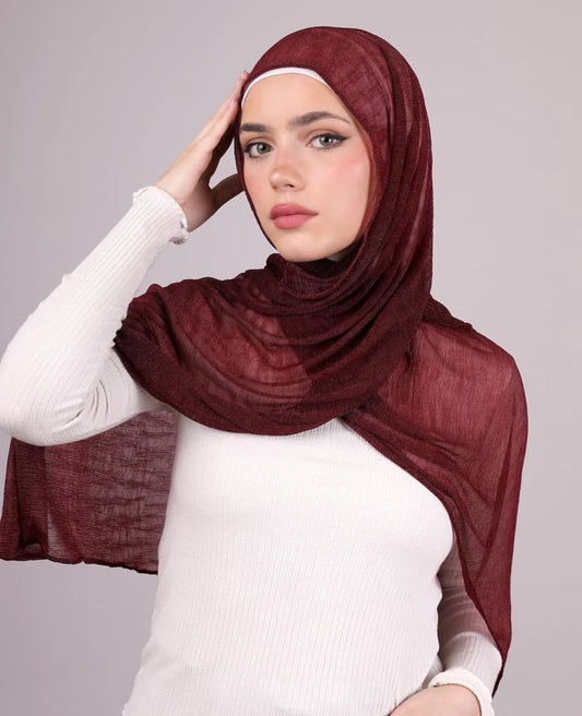 High Quality  Light Cashmire -Practical for daily use-Burgundy