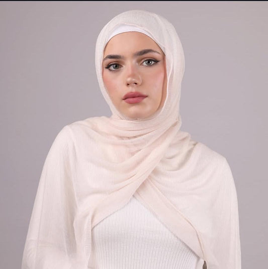 High Quality  Light Cashmire -Practical for daily use-Off White