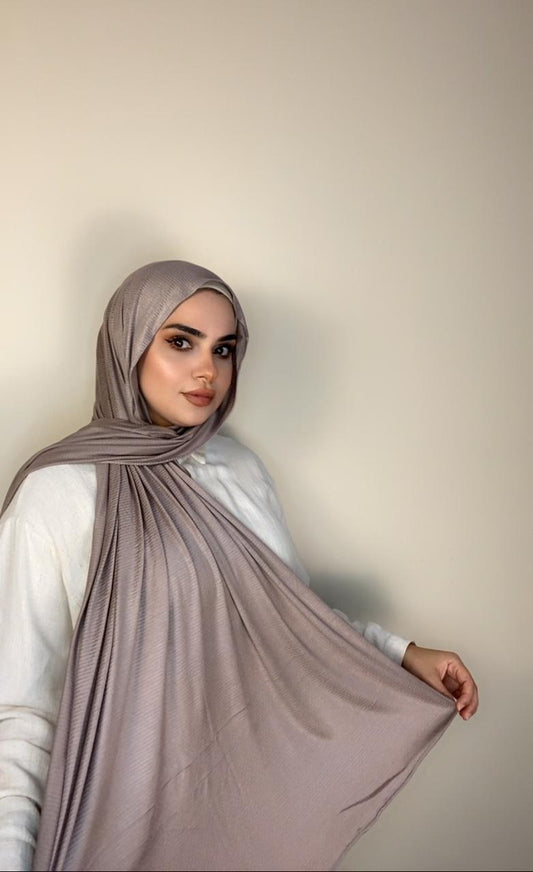 Kuwaiti Style Double Stretch  Cotton  for all Occasions -Latte