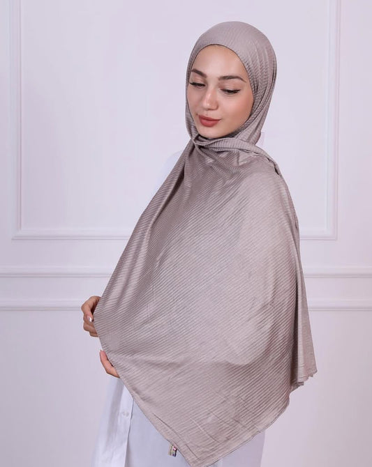 Double Stretch Soft  Cotton with lines
