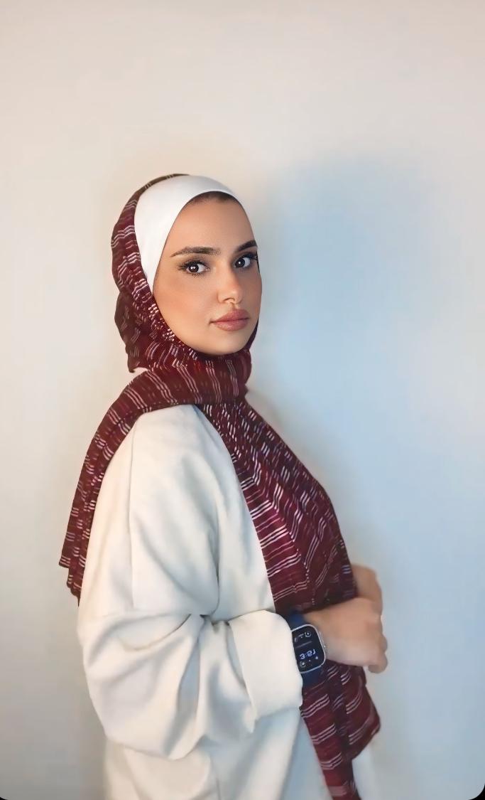 Soft ,stable ,stylish  & Stretchy Cotton with lines