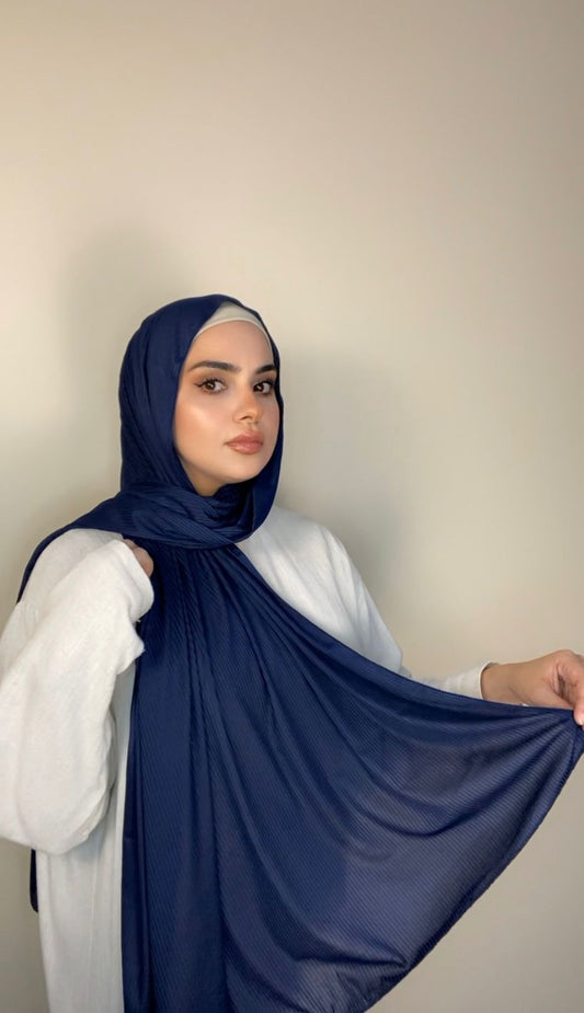 High Quality  Soft and stylish  Double Stretch  - Navy